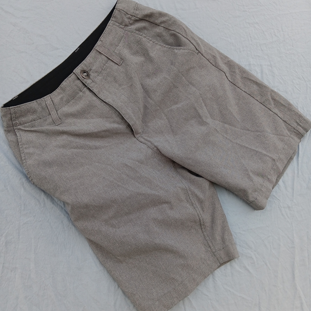 VOLCOM Men's Gray Lightweight Shorts 28